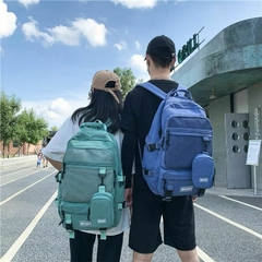 Imagem do Mochila Grande Unissex Impermeável Dia-a-dia Faculdade Escolar Ref. 5002