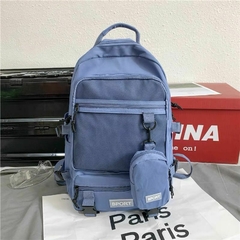 Mochila Grande Unissex Impermeável Dia-a-dia Faculdade Escolar Ref. 5002 - comprar online