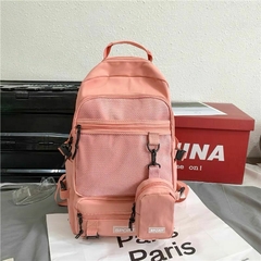 Mochila Grande Unissex Impermeável Dia-a-dia Faculdade Escolar Ref. 5002 - Bella YY