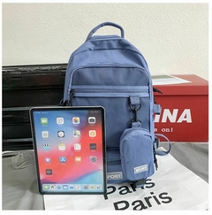 Mochila Grande Unissex Impermeável Dia-a-dia Faculdade Escolar Ref. 5002 na internet