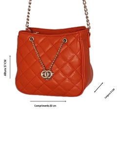 Bolsa Feminina Médio Alça de Corrente Ref. 2212 - comprar online