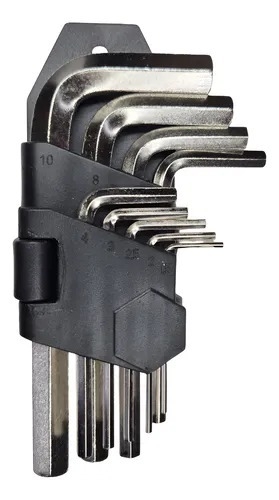 JUEGO DE LLAVES ALLEN CORTA X 9 PIEZAS - comprar online