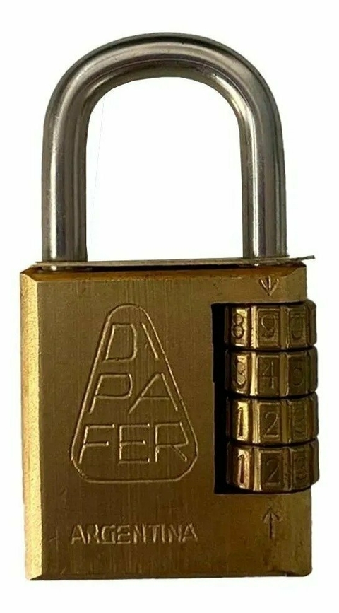 CANDADO NUMERICO DIPAFER 40 MM