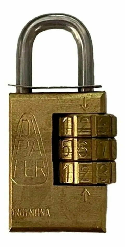 CANDADO NUMERICO DIPAFER 20 MM