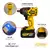 KONAN: ATORNILLADOR DE IMPACTO 1/4'' HEXAGONAL A BATERIA