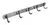BRZ: PERCHERO 5 GANCHOS REDONDO SIMPLE WC-206 - comprar online