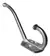 GR LLAVES: PROMO PERCHA DOBLE GANCHO ALUMINIO X 10 UNIDADES - comprar online