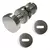 BRONZEN: BRZ 1013 POMO PLANO ACERO INOX. FIJO 50 MM POMO CHATO - comprar online