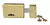 ANDIF: 853 CERRADURA P / PUERTA CRISTAL