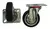 BRONZEN: RUE 65 RUEDA CHAPA Y GOMA GIRATORIA CON FRENO 75 MM - comprar online