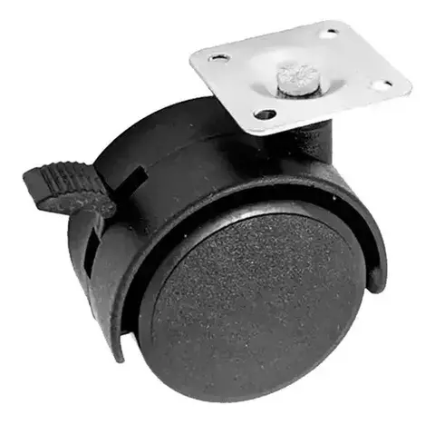 BRONZEN: AP 30 RUEDAS PARA SILLA DE OFICINA CON FRENO 50MM x 4 UNIDADES AP30