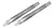 BRONZEN: BRZ 2150 CORREDERA CIERRE LENTO 500 MM ZINC