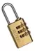 BRONZEN: CANDADO NUMERICO DORADO 30 MM - comprar online