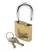 BRONZEN: PROMO CANDADO PESADO (32-38-50) 6 C/U