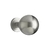 BRONZEN:POMO D/B ACERO INOX. ESFERICO DIAMETRO 70MM