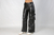 PANTALON ENGOMADO NEGRO