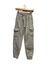 JOGGING CARGO FRIZADO GRIS