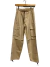 PANTALON POPLIN CARGO BEIG