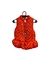 CHALECO ROJO LUNARES