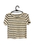 REMERA RAYADA BLANCA
