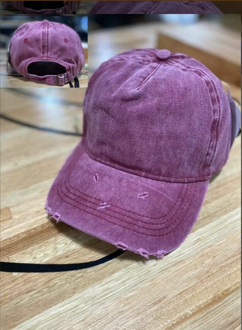 GORRAS PRELAVADAS F1 (con roturas)