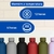 Garrafa Aço Inox Silicone Cores e Tamanhos Variados Onix - comprar online