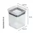 Kit 6 Potes Para Temperos Lumini Quadrados 180ml Paramount - comprar online