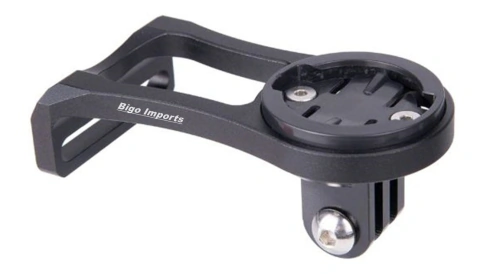 Suporte de GPS e Lanterna para Mesa de Bike em Alumínio