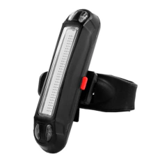 Lanterna Traseira para Bike 2 Cores Recarregável USB