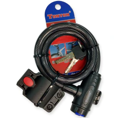 Cadeado Tonyon com Chave Codificada para Bike e Moto