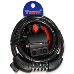 Cadeado Espiral Tonyon com Segredo 12 mm x 1,2 m