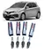Jogo Velas Etios 1.3 1.5 16v 2012 A 2016 Duplo Iridium Bosch