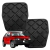 Kit Capa Pedais Gol Saveiro G4 G5 G6 Voyage G5 G6 2006/17 Fox Spacefox Crossfox 2003/21 Golf Polo 1999 À 2015 PVC Preto