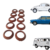Anéis Vedação Capa Tucho Fusca Brasilia Kombi Kit 10 Peças