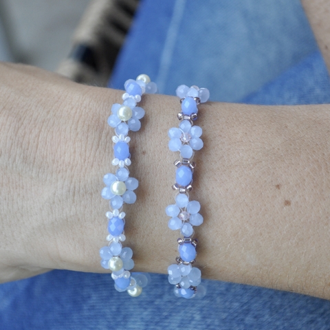 Pulsera de cristales (varios colores) - comprar online