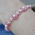 Pulsera de cristales (varios colores) en internet