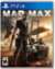 Mad Max Coleção Para Ps4 / MIDIA FISICA RECONDICIONADO