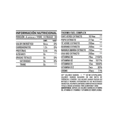 Thermo Fuel Star Nutrition en internet