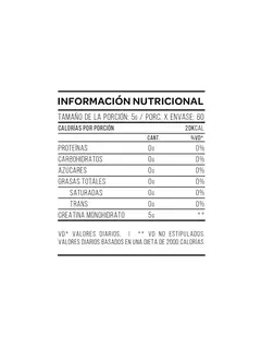 Creatina Monohidrato Micronizada Star Nutrition en internet