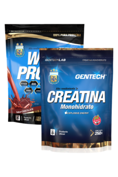 Combo Gentech - Proteína + Creatina - comprar online