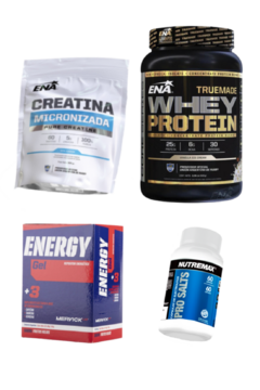 Combo Ciclista - Creatina + Proteína + Geles + Cásulas de Sodio - comprar online