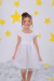 Vestido Tule e Laço