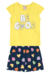 Conjunto Infantil Blusa e Shorts - Glitter