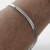 Pulseira Fita - Prateada