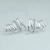 Brinco Earcuff com Zircônia - Prateado - comprar online