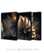 Trio Black n' Gold Leaf - Artes Nova Era - Quadros Decorativos