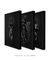 Trio Black Statue - Artes Nova Era - Quadros Decorativos