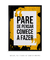 Pare de Pensar, comece a fazer - Artes Nova Era - Quadros Decorativos