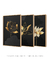 Trio Black Flower - comprar online