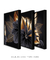 Trio Black n' Gold Leaf - loja online